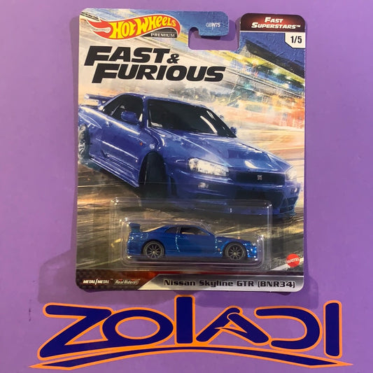 GRL84 Skyline Fast&furious Hot Wheels