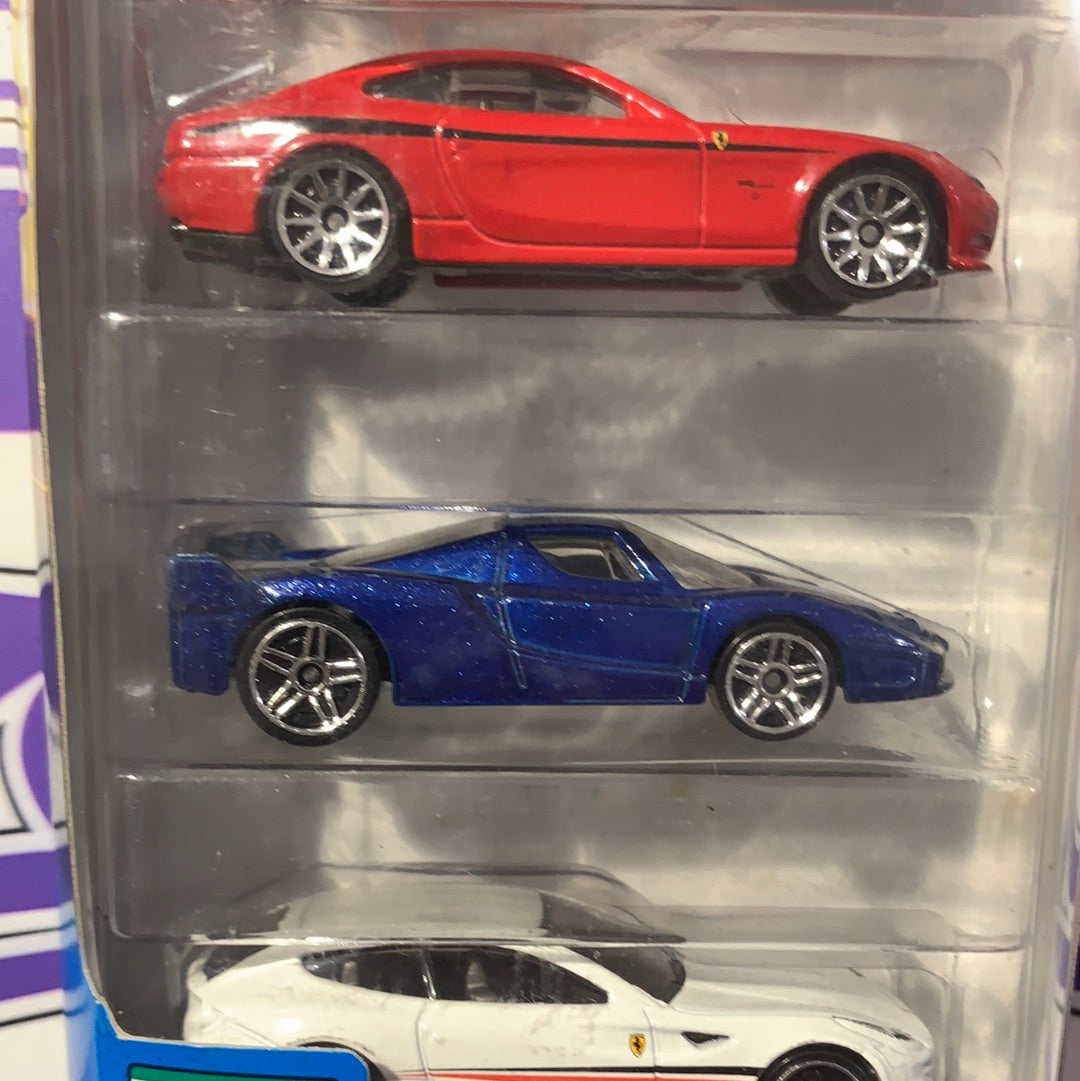 X9845 Pack de 5 Ferrari