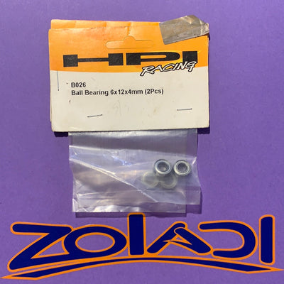 B026 Bearing 6x12x4mm