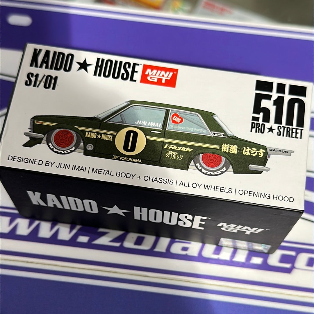 MINI GT 510Pro Street Datsun 510 Kaido House