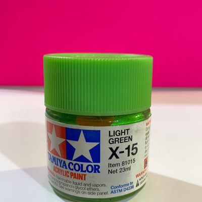 Tamiya X-15 Light Green Paint