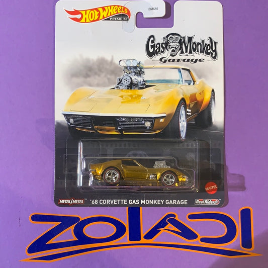 FLD15 Corvette Gas Monkey Hot Wheels