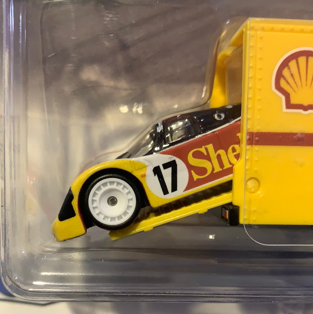 HCR34 Porsche 962 Shell Team Transport Hot Wheels