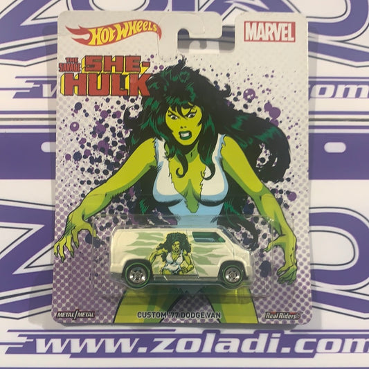 DHW30 She Hulk Custom 77 Dodge van