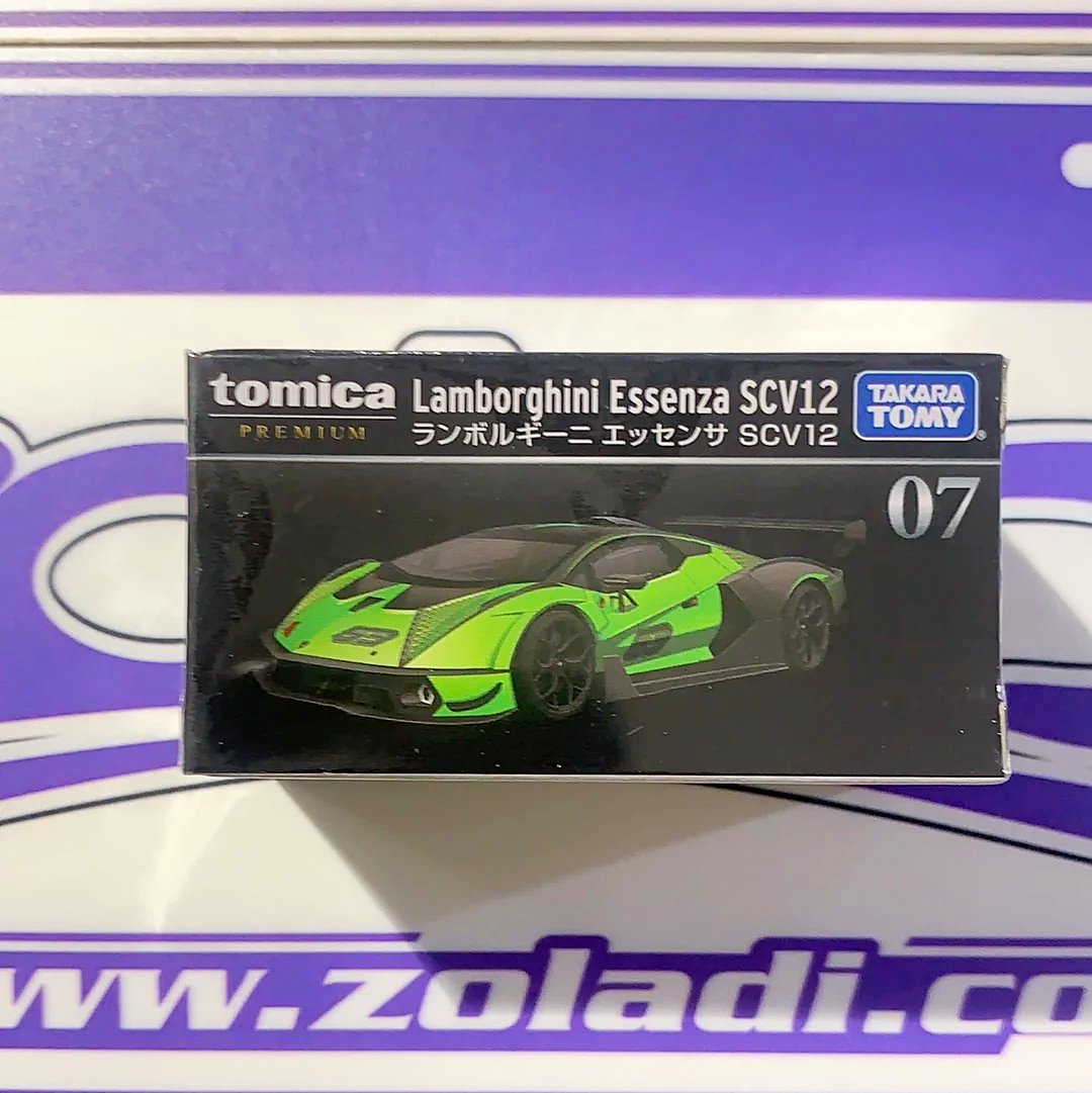 07 LAMBORGHINI ESSENZA SCV12 TOMICA PREMIUM