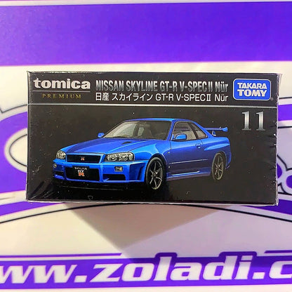 11 NISSAN SKYLINE GTR V SPEC TOMICA