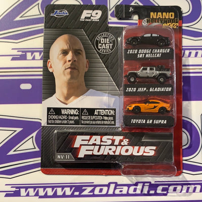 Jada Nano Pack Fast&Furious