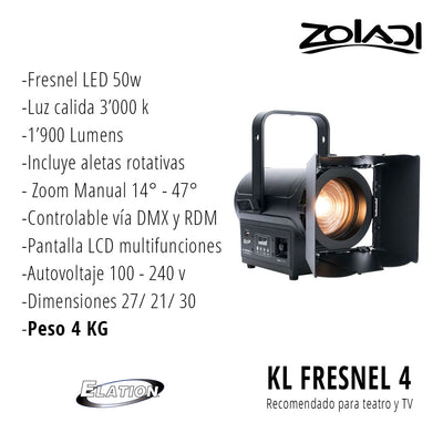KL Fresnel 4 ELATION