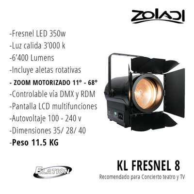 KL Fresnel 8 ELATION